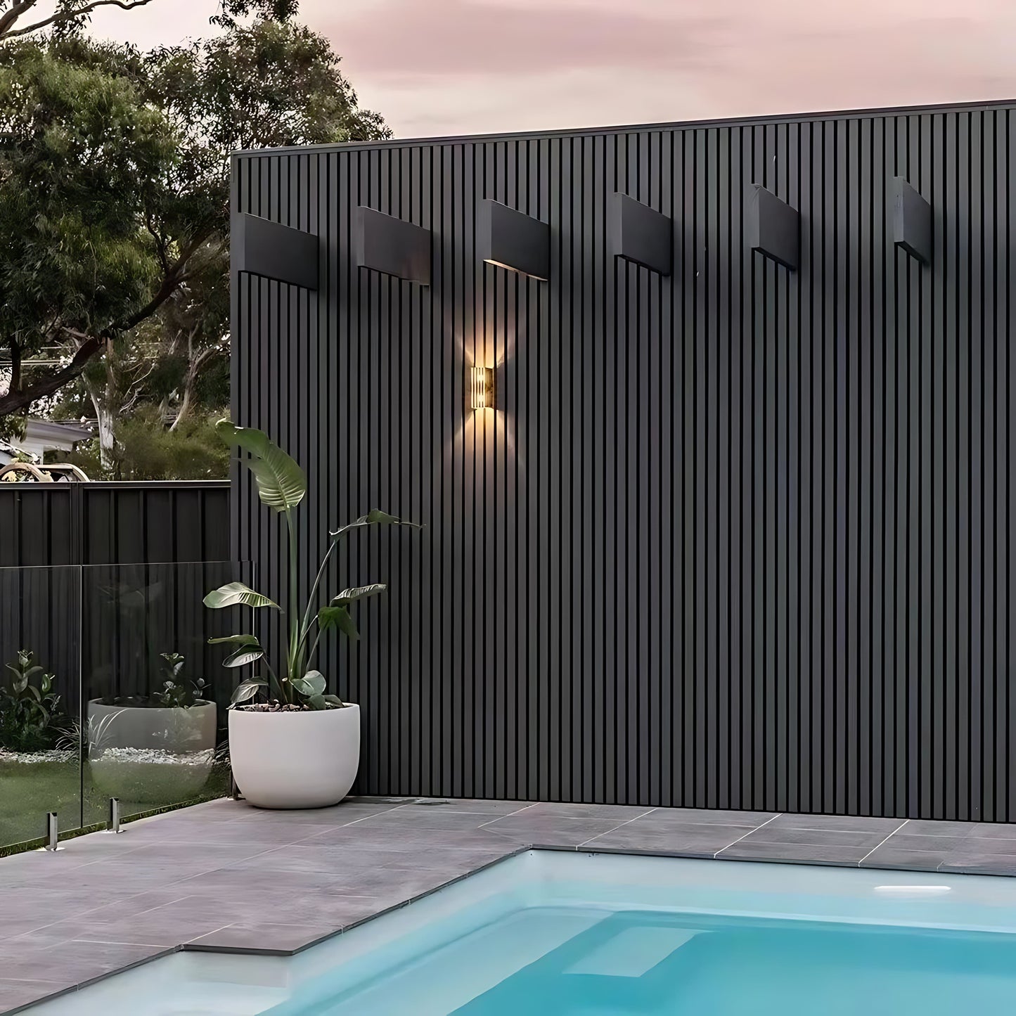 Slatted Cladding Sample