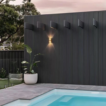 Slatted Cladding Sample